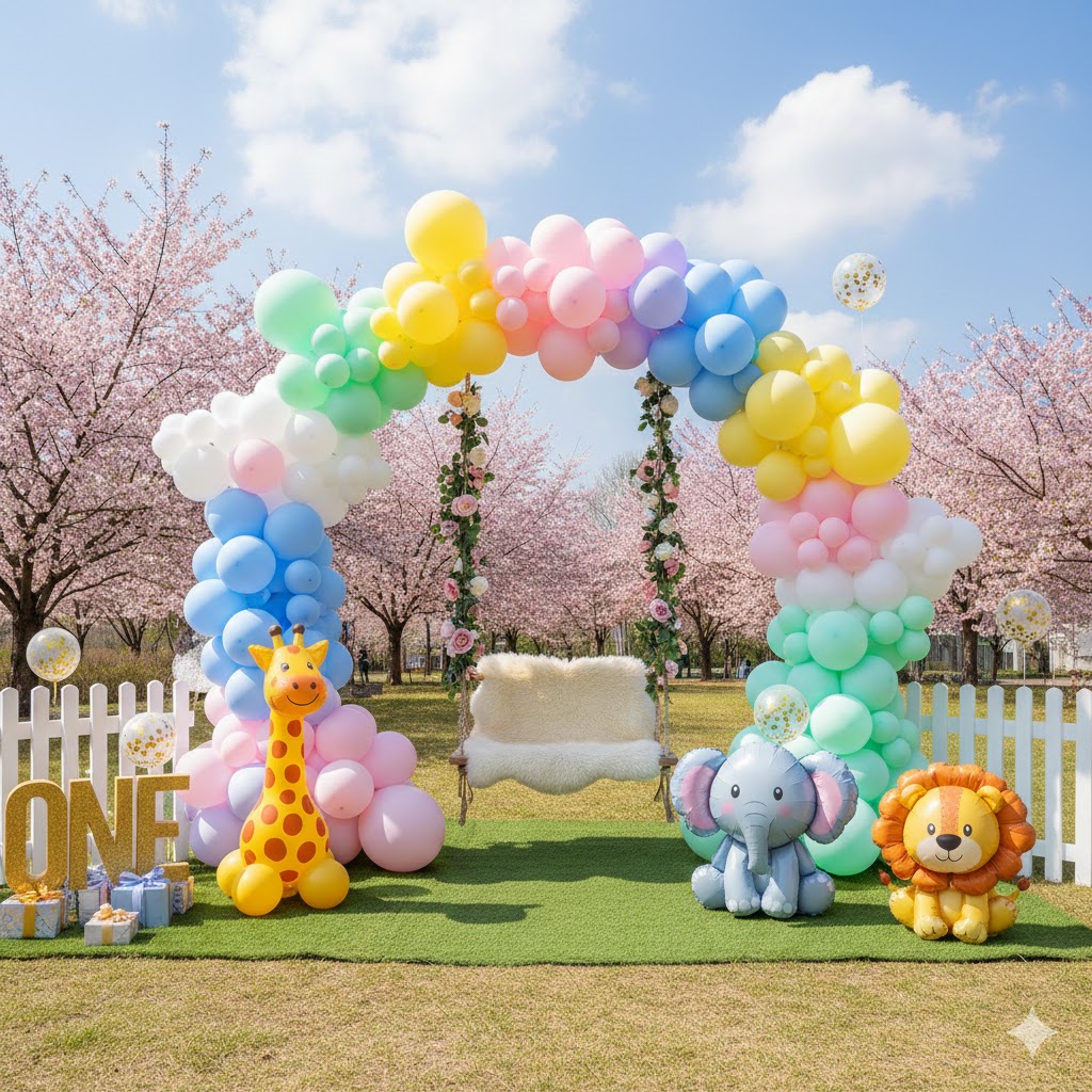 Balloon Arch Photo Zone